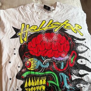 Hellstar White Graphic Tee